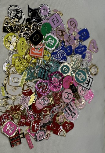 Colorful Designer Charms Via Jewelry Making Bracelet charms, Metal Alloy