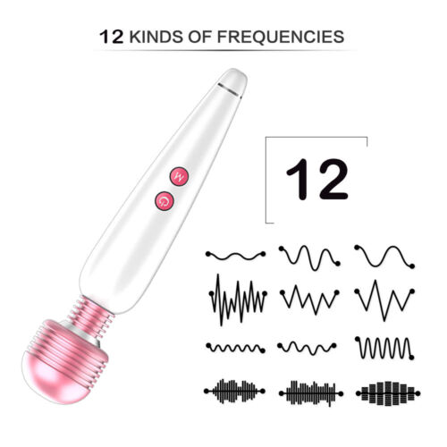 Rechargeable-10-Modes-Vibrator-G-Spot-Clit-Dildo Massager-Orgasm Women Sex Toy - Bild 8 von 13