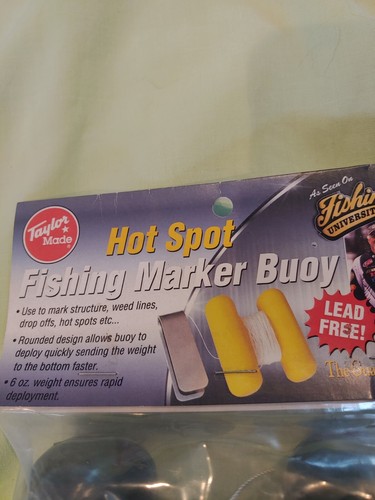 TAYLOR MADE HOT SPOT FISHING MARKER BUOY - CAMO - #154 - LEAD FREE - Picture 2 of 4