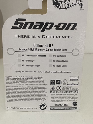 Snap-On Hot Wheels Nissan Skyline GT-R Very Rare - Picture 6 of 6