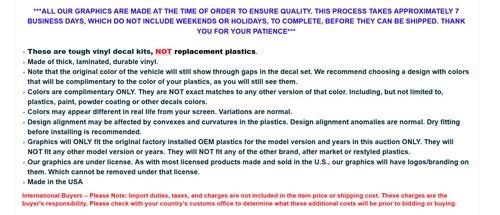 Sled Graphic Stickers Decals For Yamaha Phazer RTX GT 2007-2016 WW2 - Picture 2 of 2