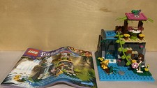 Lego Friends 41033 Jungle Falls Rescue Complete w/ Manual Olivia Tiger Chameleon