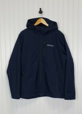 men's columbia smooth spiral hooded softshell jacket