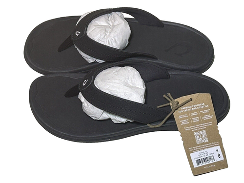 OLUKAI Ohana Sandalia Mujer Talla 8 Negra T-Post Tanga Sandalia Chanclas Secado Rápido - Imagen 9 de 11