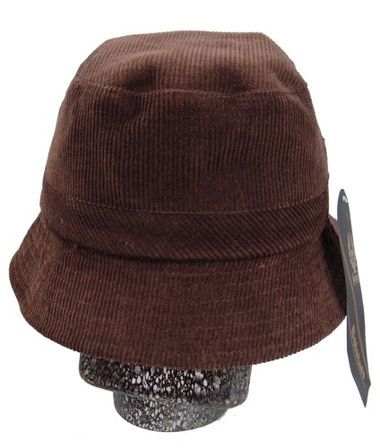 Reversible Mens Double Bucket Hat Velour Tartan Size 2 Circumference 21” - Picture 4 of 11