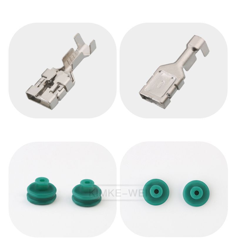 2 Pin/Way Yazaki Automotive Male Female Electric Connector Plug