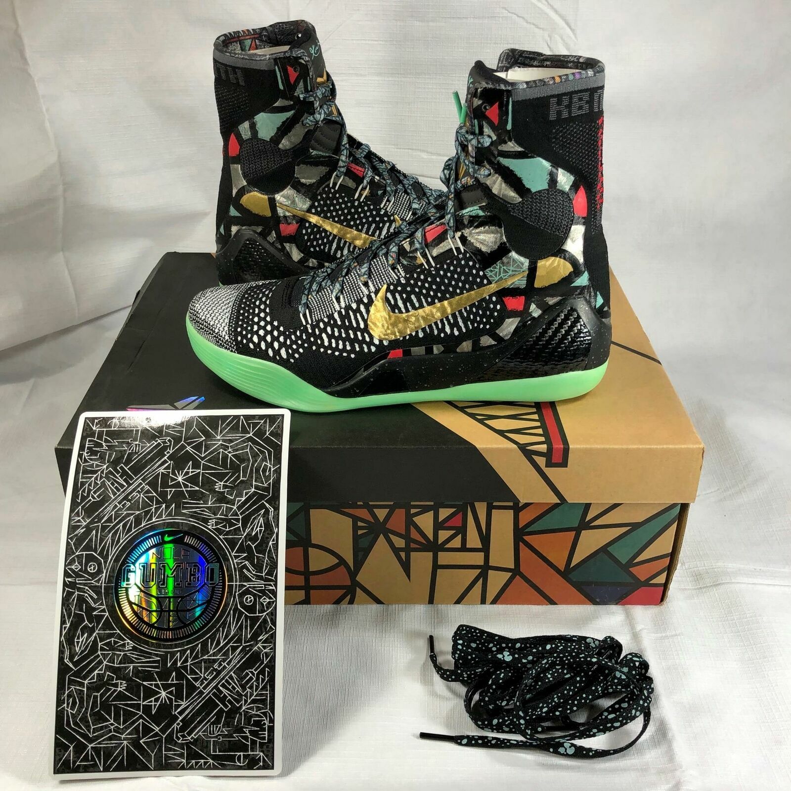 Nike Kobe IX 9 Elite 630847002,Elite Devotion Glow , NIB, Sz. 9, FREE SH H2 Nike Kobe IX 9 Elite 630847002,Elite Devotion Glow , NIB, Sz. 9, FREE SH H2