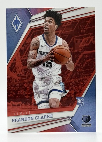 Panini Chronicles Phoenix Red #579 2019-20 Brandon Clarke RC 140/149 Grizzlies - Imagen 1 de 2