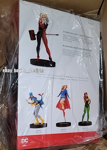 New DC Direct Cover Girls Frank Cho HARLEY QUINN Figure Art Statue Joker Batman - Afbeelding 7 van 9