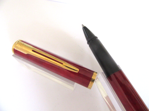 Cautivante Y Magnífico Bolígrafo Roller Bolitas Waterman Apostrophe Rojo Nuevo - Imagen 6 de 12