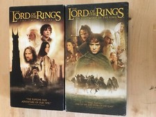 2 Lord Of The Rings Tapes "The Two Towers" & The Fellowship Of The Ring"