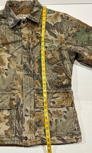 Vintage Walls Blizzard Pruf Camo Insulated Hunting Jacket Coat Size L Tall READ - Picture 5 of 18