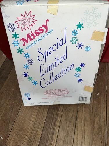 Rare Missy #1351 Winter Collection Doll Vintage Fashion Vintage 1980’s Boxed - Picture 8 of 12