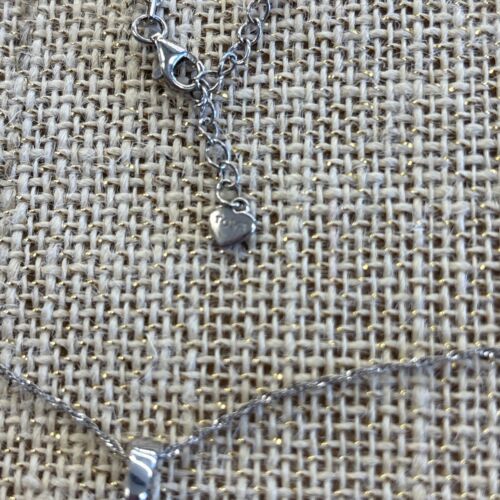 Collar Tova Plata 925 Topacio Azul Circón Blanco Piedras Preciosas - Imagen 3 de 5