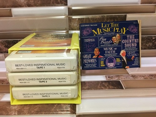 The Sunset Strings Play Best-Loved Inspiration Music - Tapes 1-3 - 8 Track - Imagen 1 de 5