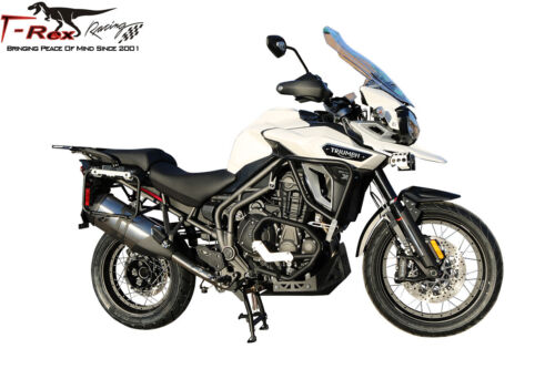 T-Rex Racing 2012 - 2020 Triumph Tiger 1200 Explorer Bottom Engine Crash Guards - Foto 2 di 8