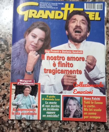 Grand Hotel n.3 2001-Gigi Proietti-Stefania Sandrelli-Anna Falchi-Amanda Lear - Photo 1 sur 5