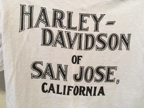 1984 Harley Davidson of San Jose, CA • Home of The Screaming Eagle Race T Shirt - Picture 7 of 9