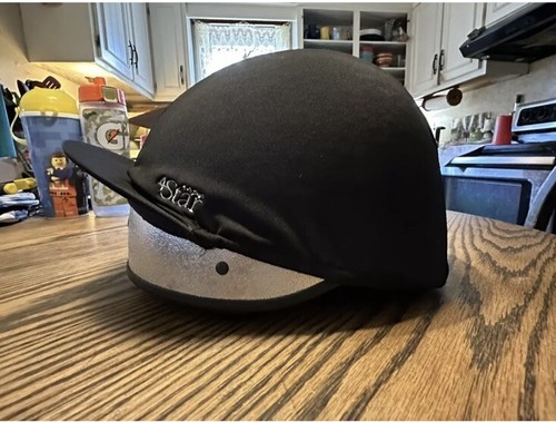 charles owen helmet 4 Star Jockey Helmet (Slightly Used) 58 Cm - Picture 4 of 15