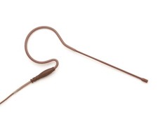 Point Source CO-8WS-BR Single Ear Microphone, Omni, Brown - SHURE