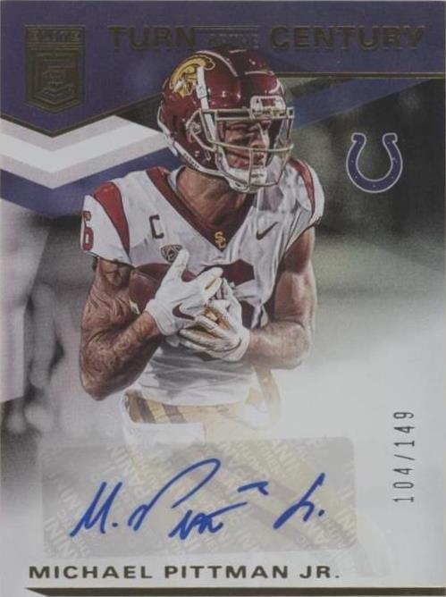 2020 Panini Donruss Elite Michael Pittman Jr. #TC-MPJ - 1 of 2