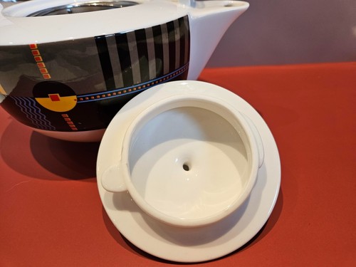 Ritzenhoff Tea Pot Bone China Infuser Warmer RARE and COMPLETE 900ml - Bild 8 von 13