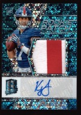 KYLE LAULETTA 74/75 ROOKIE AUTO JERSEY PATCH PRIZMS NEON BLUE RC SP 2018 SPECTRA