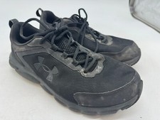 Under Armour Charged Assert 9 Men's Black Lace-Up Running Shoes - 11 EXTRA WIDE