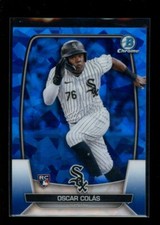 2023 Bowman Chrome Sapphire Edition #20 Oscar Colás
