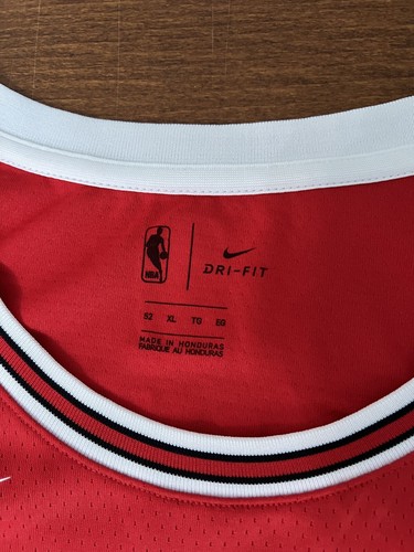 Maglia Nike NBA Zach Lavine Chicago Bulls Icon Swingman taglia XL 864465-666 - Foto 8 di 10