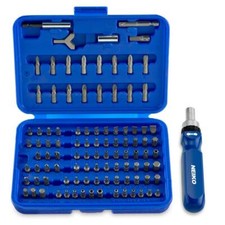 Wiha 31190 Stubby Slotted Screwdriver Set w// 5//32 by 1/" and Phillips #1 by 1/"