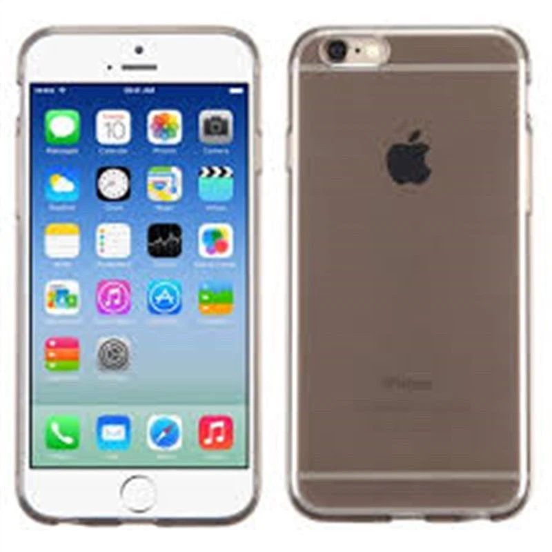 For Apple iPhone 6 6S Slim Clear Rubber Silicone Hard Protective Case Cover - Image 3 of 3