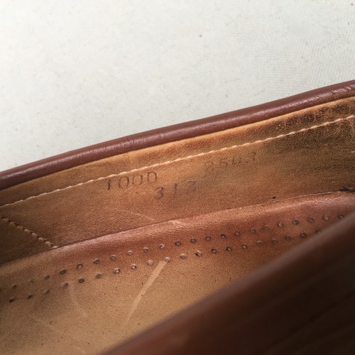 Zapatos de cuero para hombre y mujer hechos por Cole-Haan en EE. UU. marrón talla 8 extra grandes Prime 312 - Imagen 5 de 12