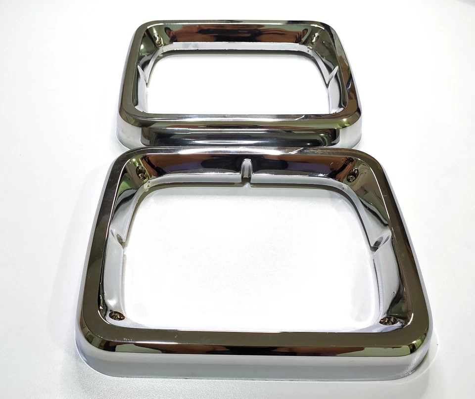 Juego de par de bisel de faros derecho derecho derecho 10,5 X 8,5" para Volvo Wg64 1996 Foto 3 de 4