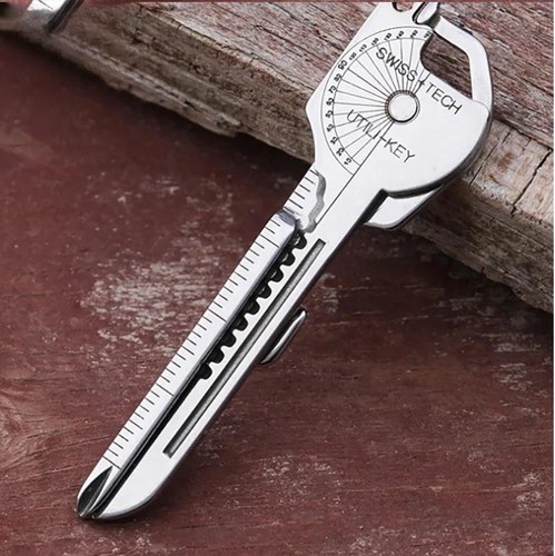 8-in-1 Camping Folding Tool Keychain – Multi-Function Opener & Screwdriver - Picture 15 of 24