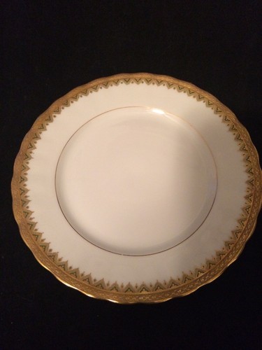 Vintage Elite Works Limoges, Frankreich St Martial Briefmarke Mittagessen 7,75" Salatteller Sehr guter Zustand - Bild 1 von 5