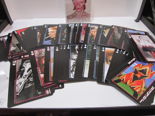 DAVID BOWIE LTD ED CASSETTE PLAYING CARDS~IN CASETTE PACKAGING~AWESOME PHOTOS! - Picture 5 of 7