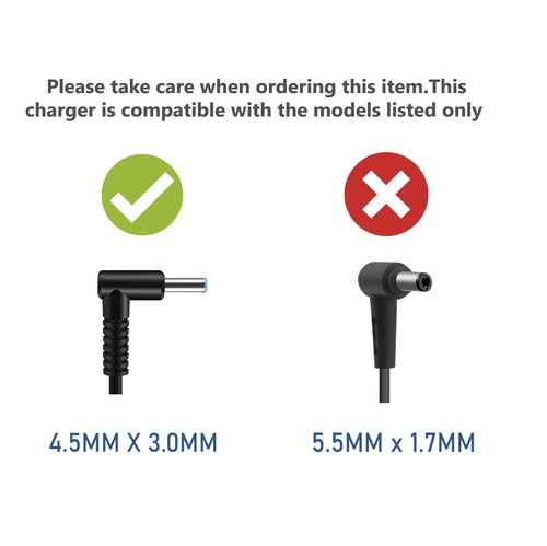 ERSATZ 90W AC ADAPTER FÜR HP PROBOOK 6555B 6470B 6570B 450 550 530 250 255 - Bild 6 von 10