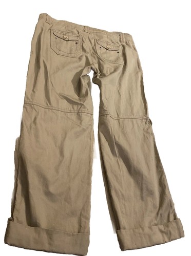 L.E.I. Ashley Low Rise Capri Khaki Like Womens Size 11 Juniors Cotton New W Tags - Picture 9 of 11