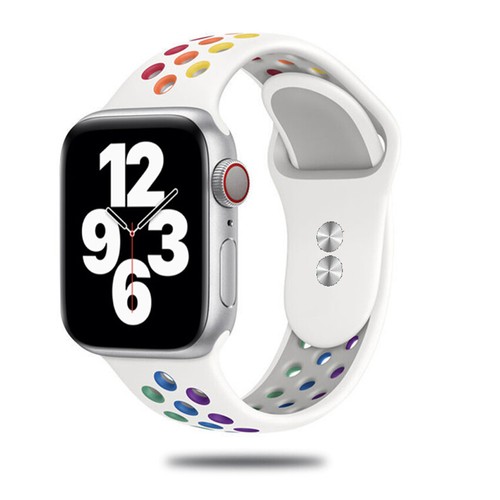 Silicone 38-49mm Sport Band Strap For Apple Watch Ultra2 Ultra Series 9 8 7 6 5 - Bild 49 von 50