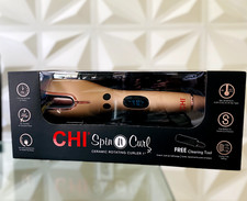 CHI Spin N Curl 1" Rotating Curling Iron - Rose Gold