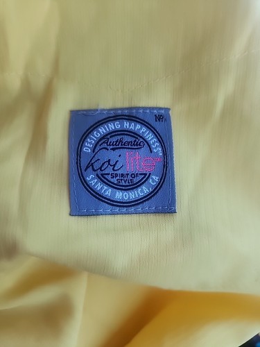 KOI LITE YELLOW 2XL SCRUB PANTS MEDICAL DENTAL VET TECH! NWOTags! AMAZING💛 😷👌 - Picture 6 of 8
