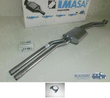 IMASAF Auspuff Mitteltopf für Mercedes S-Klasse (W116) 280 S+SE+SEL 1972-1978