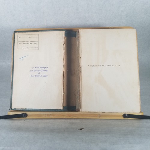 A History of Anti-Pedobaptism - 1896 Christian Hardcover by Albert Henry Newman - Foto 7 di 19