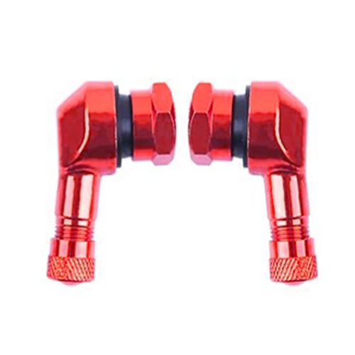 2PCS Motorcycle Rim Tire Wheels Spare Parts Valve Elbow 90 Degree Angle Part - Picture 9 of 29