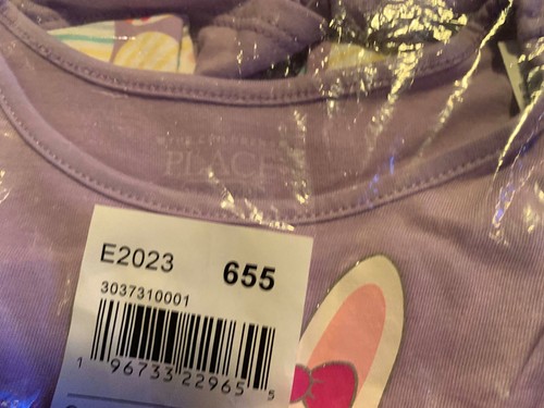 The Childrens Place Toddler Girls Easter 2-Piece Set - Petal Purple 18-24M NEW - Picture 5 of 6