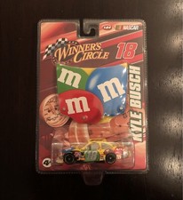 2010 Winners Circle #18 M&M's Kyle Busch 1/64 w/Replica Hood NEW