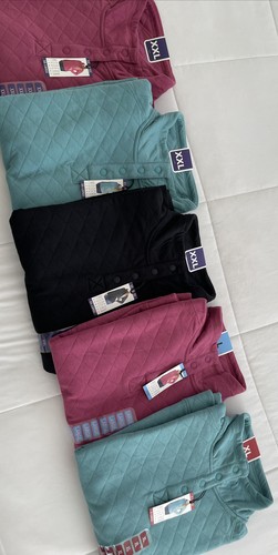 SUDADERA MODERNA DE LONA ACOLCHADA A PRESIÓN JERSEY DE MANGA LARGA | ELIJA EL COLOR Y EL TAMAÑO - Imagen 3 de 30