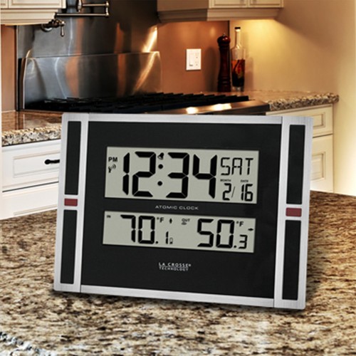 513-149 La Crosse Technology Atomic Digital Wall Clock with TX141V2 - Open Box - Picture 8 of 10