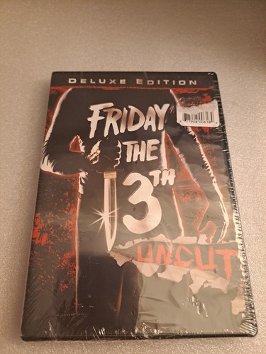 Friday The 13th Uncut Deluxe Edition versiegelt brandneue DVD. B1